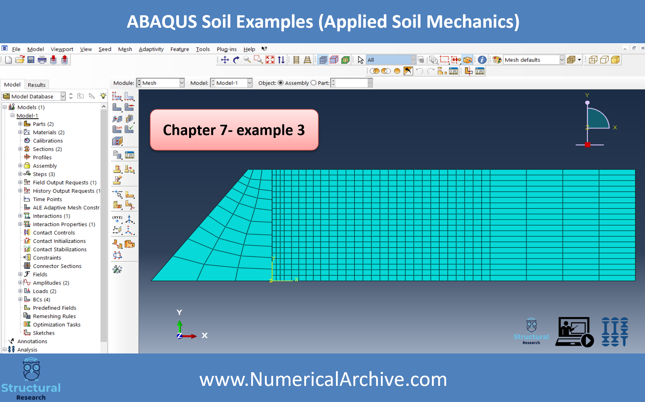 Applied Soil Mechanics: 39 ABAQUS Examples thumbnail 2