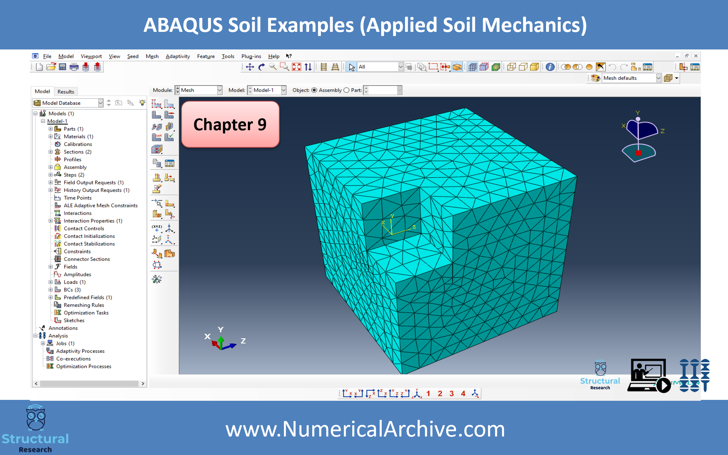 Applied Soil Mechanics: 39 ABAQUS Examples thumbnail 3