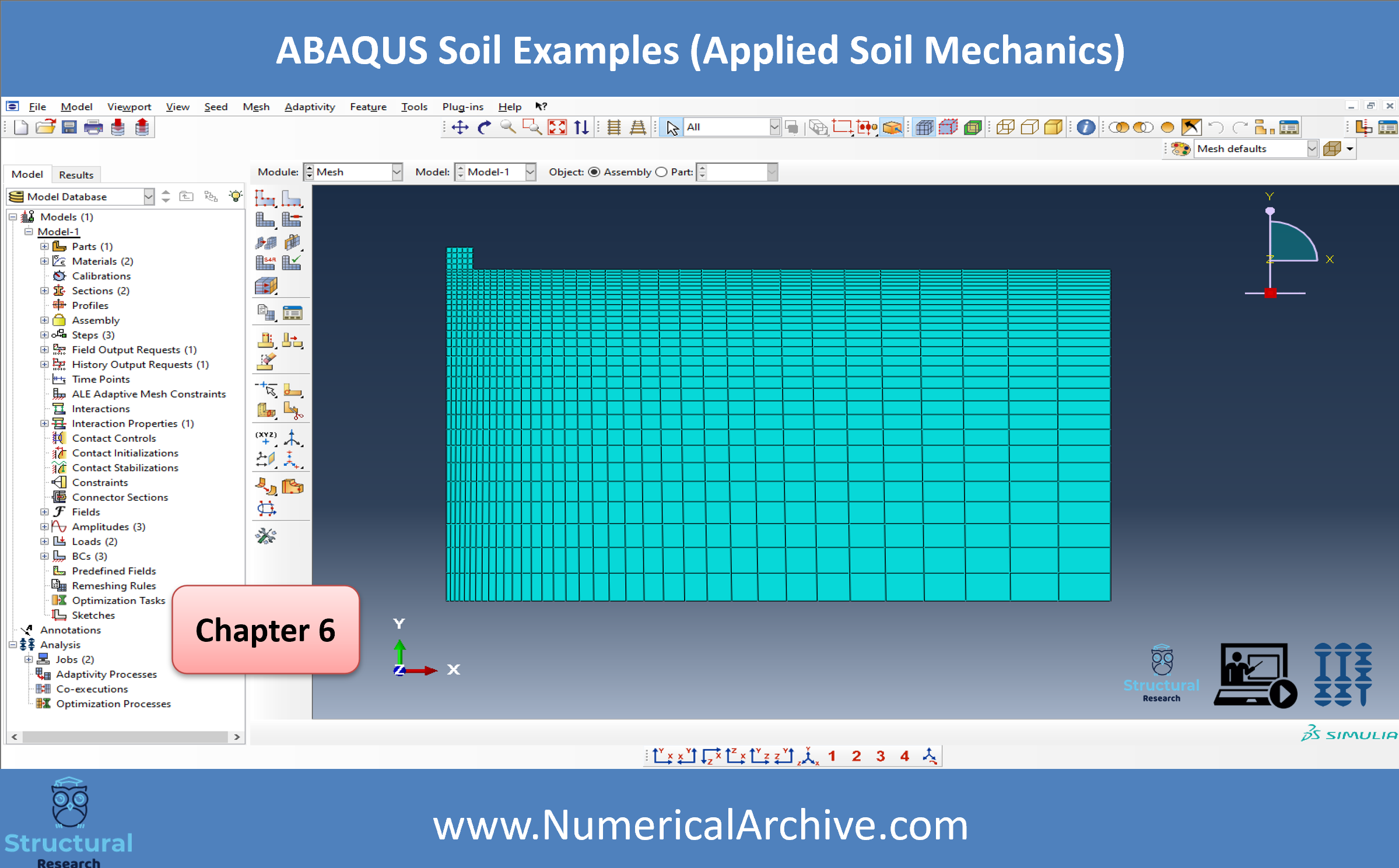 Applied Soil Mechanics: 39 ABAQUS Examples thumbnail 4
