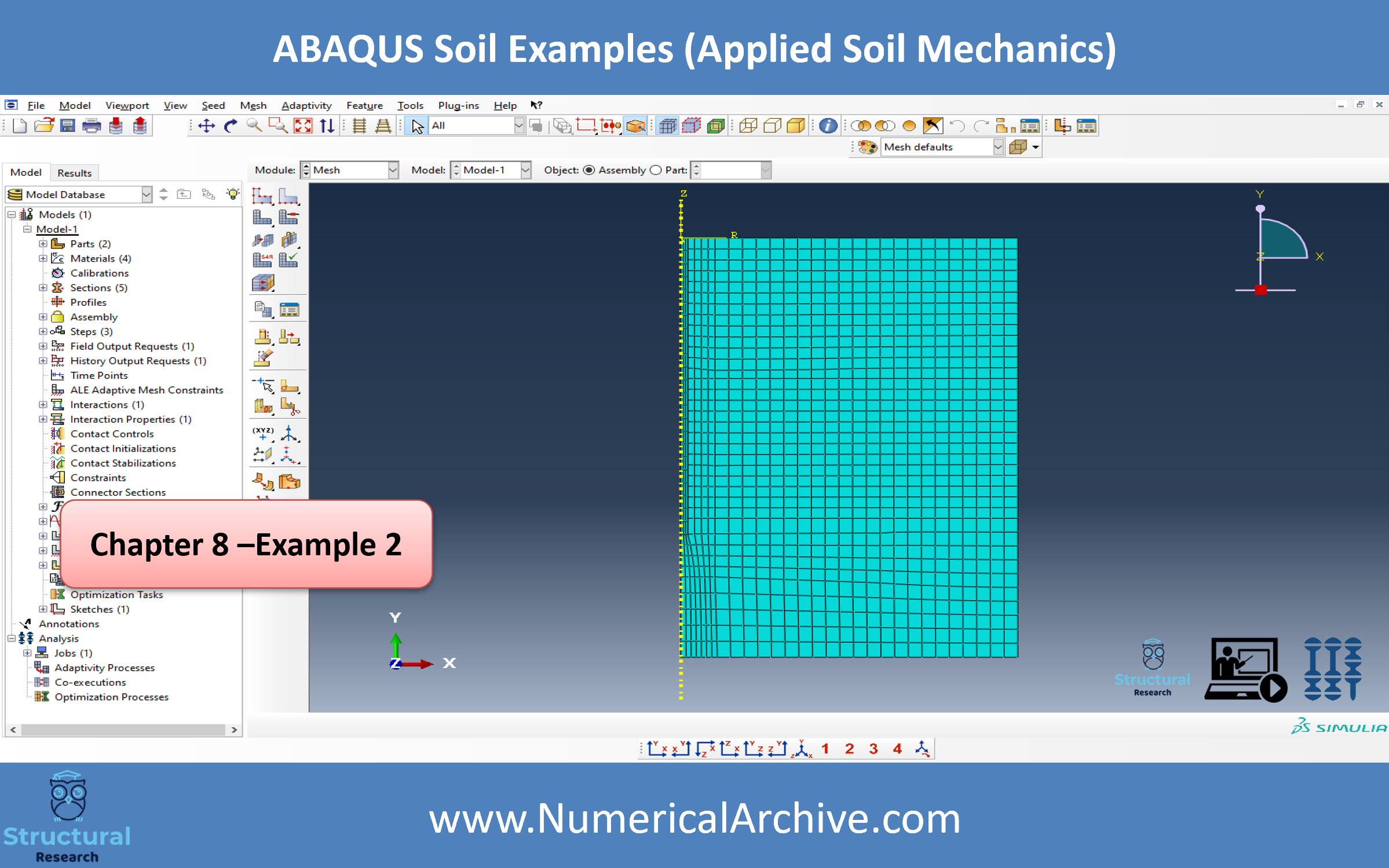 Applied Soil Mechanics: 39 ABAQUS Examples thumbnail 5